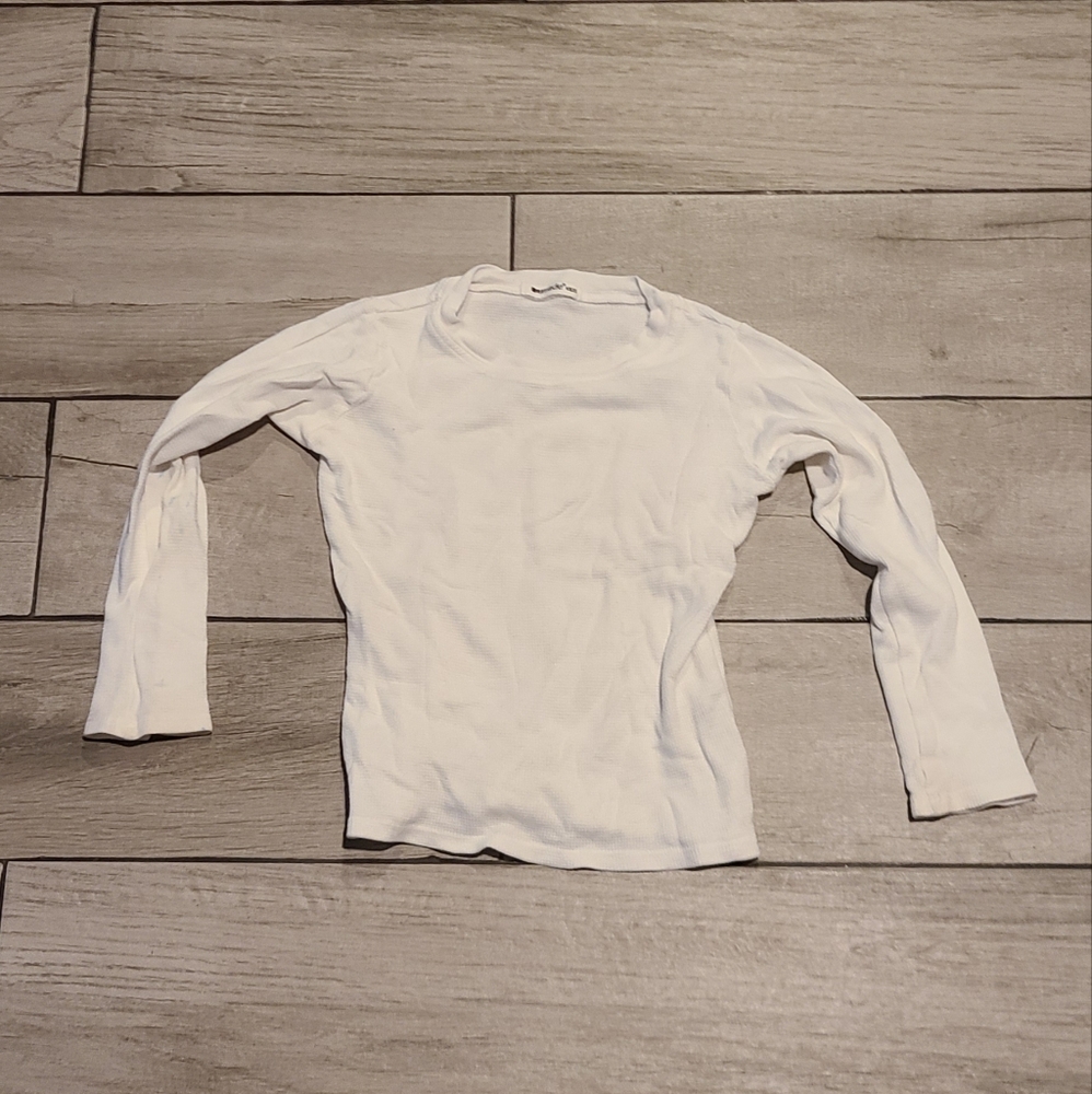 🍁LA made kids white tee🧋